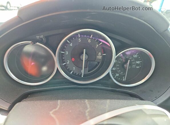 JM1NDAB77M0458988 2021 MAZDA MX-5 Black Instrument cluster view
