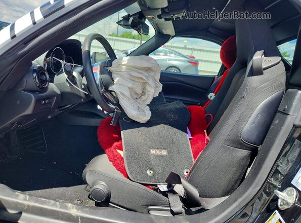 JM1NDAB77M0458988 2021 MAZDA MX-5 Black Front interior view