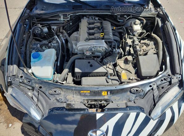 JM1NDAB77M0458988 2021 MAZDA MX-5 Black Rear interior view
