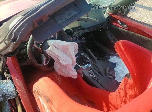JM1NDAC70K0310399 2019 MAZDA MX-5 Красный Вид панели приборов
