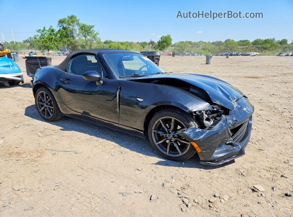 JM1NDAC73H0123344 2017 MAZDA MX-5 Черный Передняя правая четверть