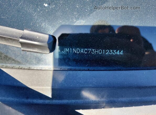 JM1NDAC73H0123344 2017 MAZDA MX-5 Черный Вид подкапотного пространства