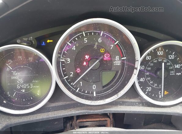 JM1NDAC76J0204361 2018 MAZDA MX-5 MIATA Gray Հետևի նստատեղերի տեսք