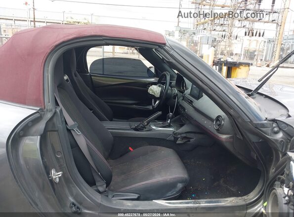 JM1NDAC76J0204361 2018 MAZDA MX-5 MIATA Gray Սալոնի դիմացի տեսք