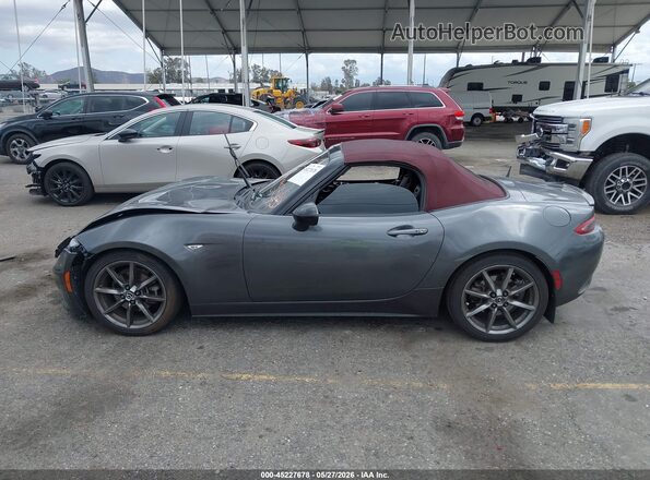 JM1NDAC76J0204361 2018 MAZDA MX-5 MIATA Gray Սալոնի 360 աստիճան տեսք