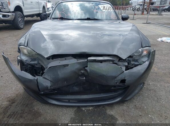 JM1NDAC76J0204361 2018 MAZDA MX-5 MIATA Gray Դիմացի տեսք