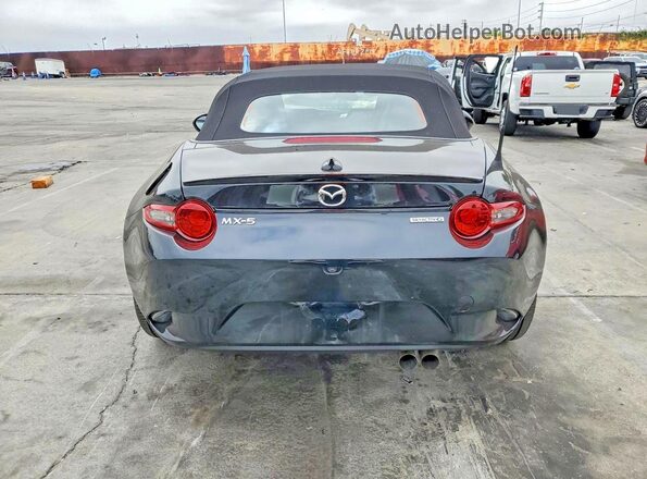 JM1NDAC77M0454843 2021 MAZDA MX-5 Black Widok z tyłu