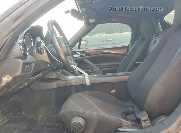 JM1NDAC78G0109132 2016 MAZDA MX-5 Gray წინა სალონის ხედი