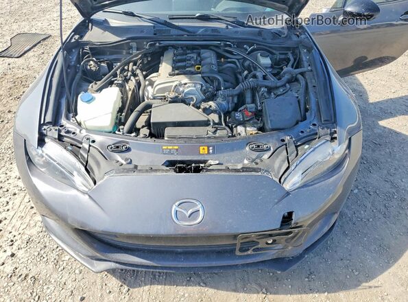 JM1NDAC78G0109132 2016 MAZDA MX-5 Gray უკანა სალონის ხედი
