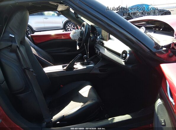 JM1NDAD72G0110890 2016 MAZDA MX-5 MIATA Red Vista interior delantera