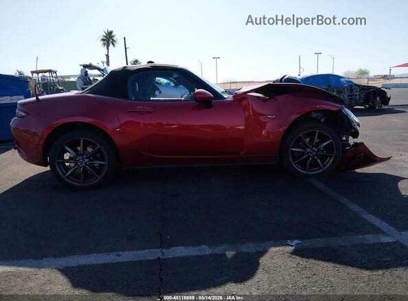 JM1NDAD72G0110890 2016 MAZDA MX-5 MIATA Red Vista interior trasera
