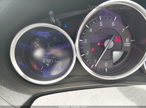 JM1NDAD72H0122572 2017 MAZDA MX-5 MIATA Blue Вид задніх сидінь