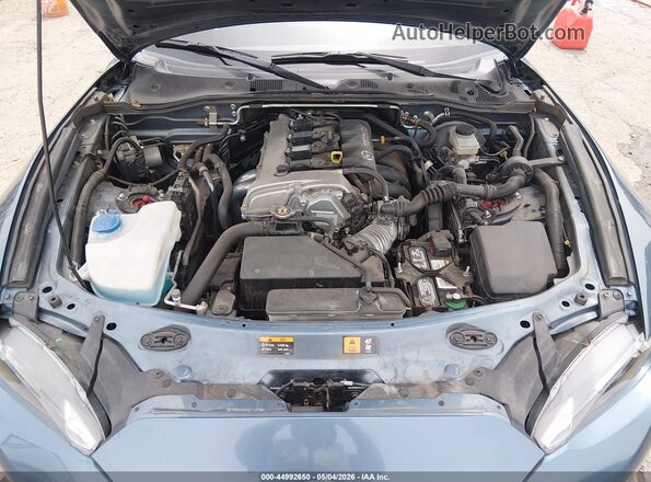 JM1NDAD72H0122572 2017 MAZDA MX-5 MIATA Blue Вид ззаду