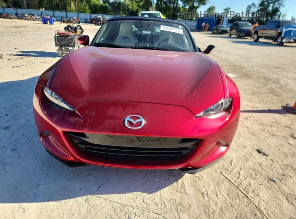 JM1NDAD73M0455325 2021 MAZDA MX-5 Red Front view