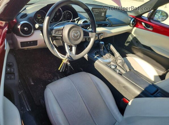 JM1NDAD73M0455325 2021 MAZDA MX-5 Red Dashboard view