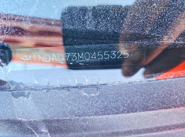 JM1NDAD73M0455325 2021 MAZDA MX-5 Red VIN sticker view