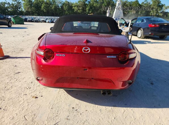 JM1NDAD73M0455325 2021 MAZDA MX-5 Red Rear view