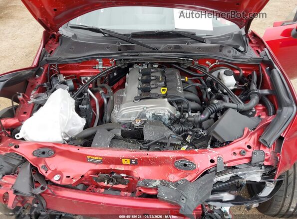 JM1NDAD73S0660396 2025 MAZDA MX-5 MIATA Red უკანა ხედი