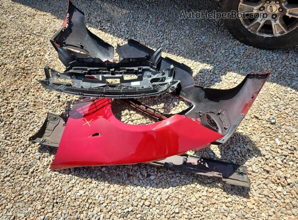 JM1NDAD74G0100913 2016 MAZDA MX-5 Red ძრავის განყოფილების ხედი