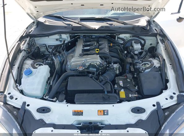 JM1NDAD74N0505702 2022 MAZDA MX-5 MIATA Белый Вид сзади