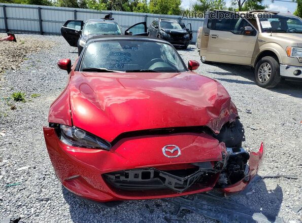 JM1NDAD75P0559335 2023 MAZDA MX-5 Burgundy Դիմացի տեսք