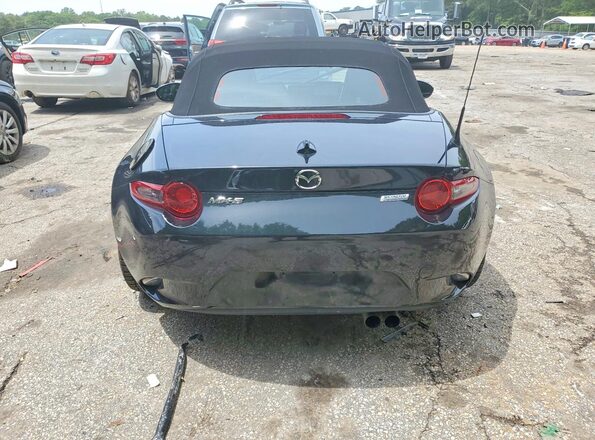 JM1NDAD77J0200401 2018 MAZDA MX-5 Black Вид ззаду