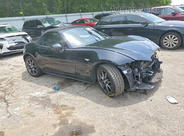JM1NDAD77J0200401 2018 MAZDA MX-5 Black Передня права чверть