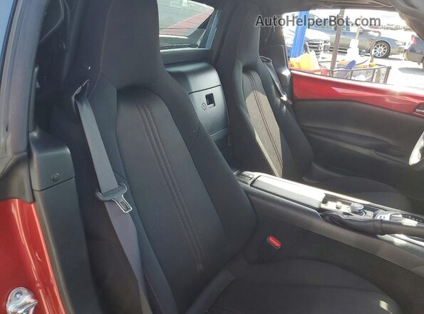 JM1NDAL71J0203537 2018 MAZDA MX-5 Бордовый Вид задних сидений