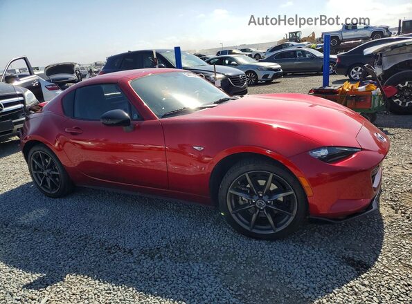 JM1NDAL71J0203537 2018 MAZDA MX-5 Бордовый Передняя правая четверть
