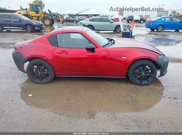 JM1NDAL75K0301696 2019 MAZDA MX-5 MIATA RF Red უკანა სალონის ხედი