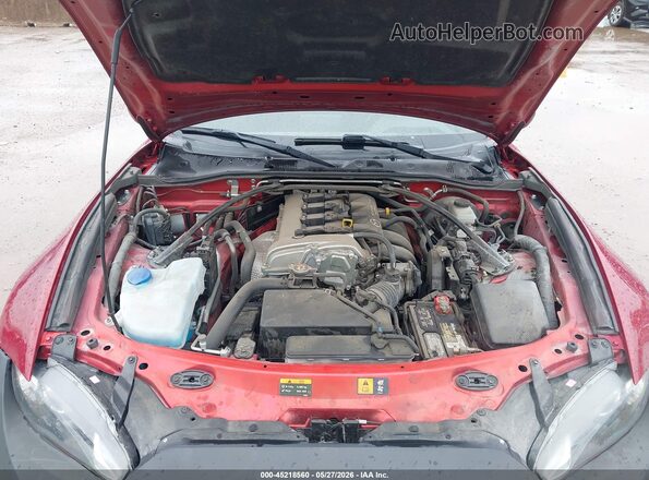 JM1NDAL75K0301696 2019 MAZDA MX-5 MIATA RF Red უკანა ხედი