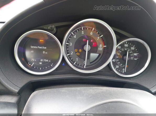 JM1NDAL75K0301696 2019 MAZDA MX-5 MIATA RF Red უკანა სავარძლების ხედი