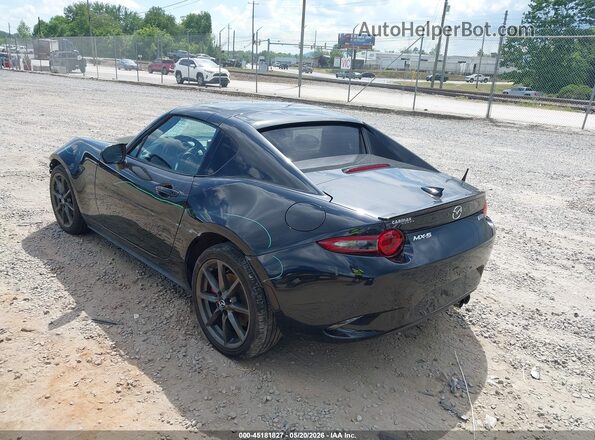 JM1NDAL77H0101475 2017 MAZDA MX-5 MIATA RF Black Tył lewy