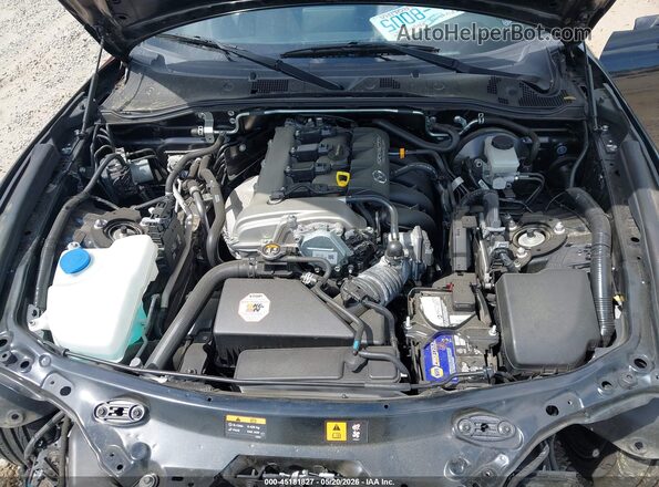 JM1NDAL77H0101475 2017 MAZDA MX-5 MIATA RF Black Widok z tyłu