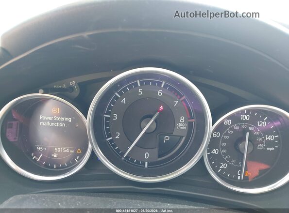 JM1NDAL77H0101475 2017 MAZDA MX-5 MIATA RF Black Widok tylnych siedzeń