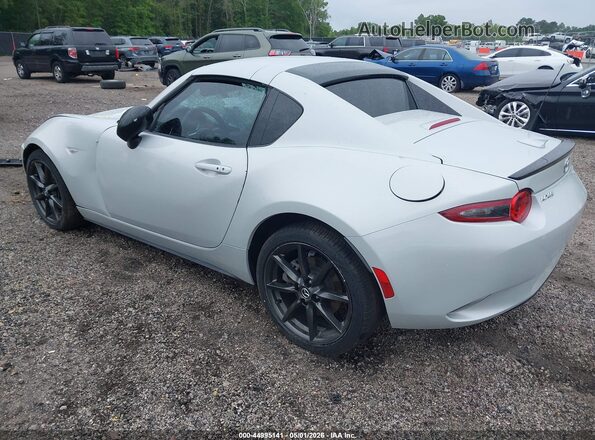 JM1NDAL78H0100593 2017 MAZDA MX-5 MIATA RF White Rear left