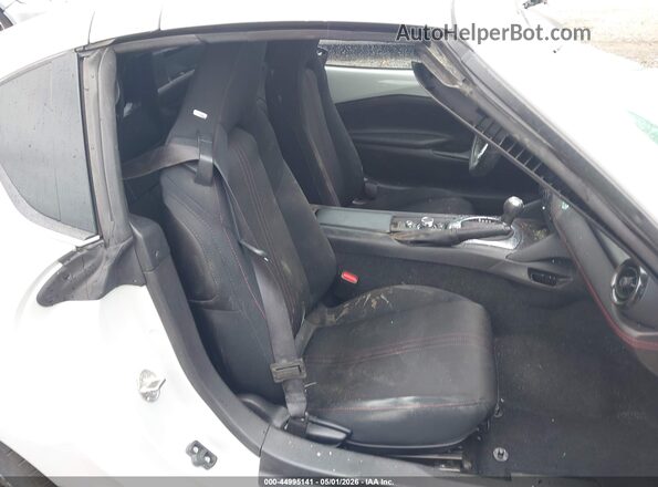 JM1NDAL78H0100593 2017 MAZDA MX-5 MIATA RF White VIN sticker view