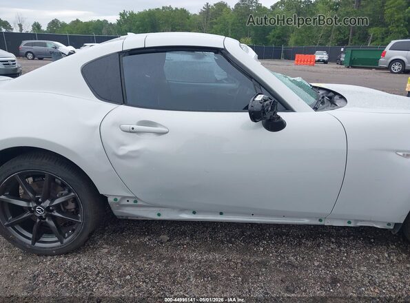 JM1NDAL78H0100593 2017 MAZDA MX-5 MIATA RF White Front view