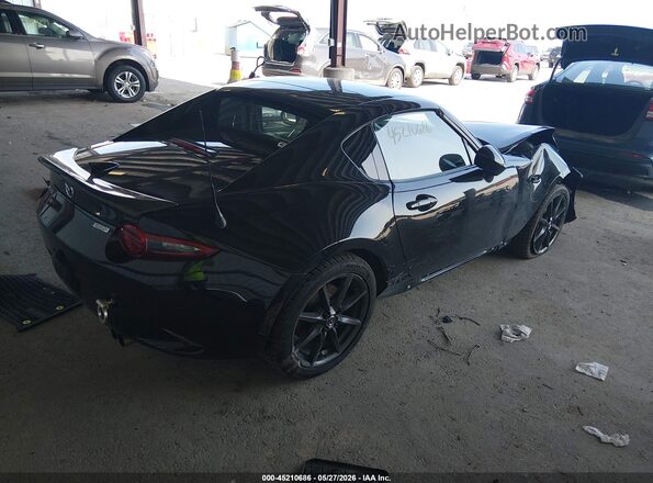 JM1NDAL78J0202921 2018 MAZDA MX-5 MIATA RF Black Trasero derecho