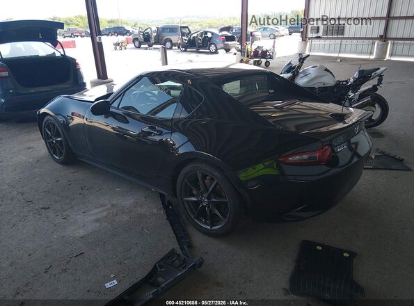 JM1NDAL78J0202921 2018 MAZDA MX-5 MIATA RF Black Trasero izquierdo