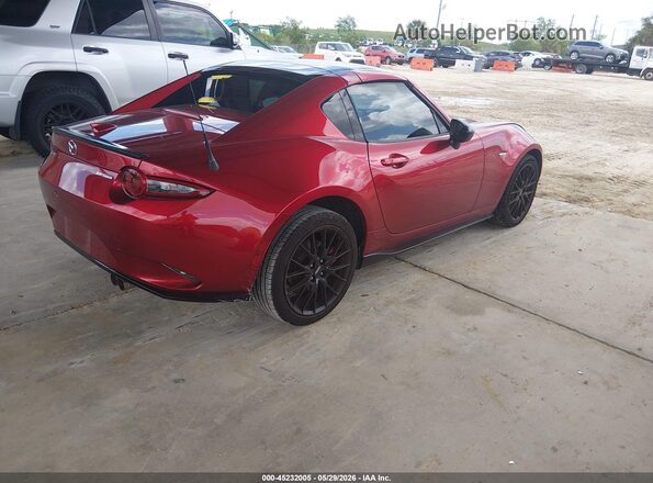 JM1NDAL78N0504487 2022 MAZDA MX-5 MIATA RF Red Հետևի աջ