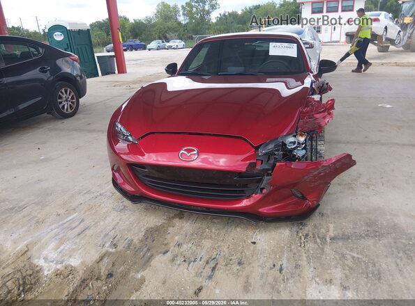 JM1NDAL78N0504487 2022 MAZDA MX-5 MIATA RF Red Դիմացի տեսք
