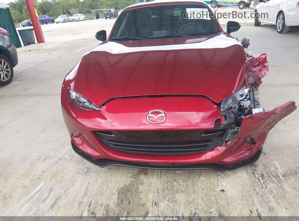 JM1NDAL78N0504487 2022 MAZDA MX-5 MIATA RF Red Սարքավորումների վահանակի տեսք