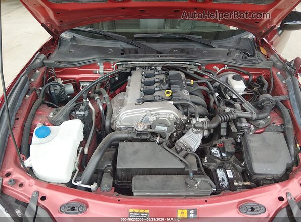 JM1NDAL78N0504487 2022 MAZDA MX-5 MIATA RF Red Հետևի տեսք