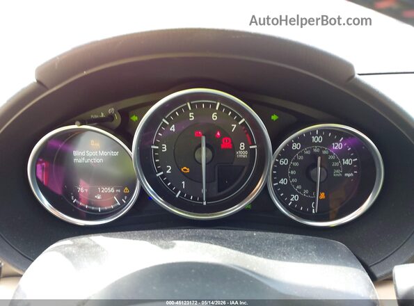 JM1NDAM70K0310451 2019 MAZDA MX-5 MIATA RF Red Vista de los asientos traseros