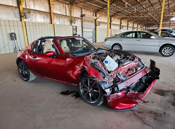JM1NDAM72L0416546 2020 MAZDA MX-5 Burgundy Przód prawy