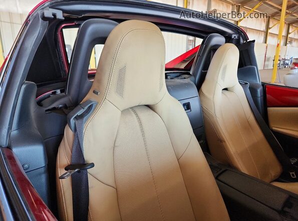 JM1NDAM72L0416546 2020 MAZDA MX-5 Burgundy Widok tylnych siedzeń