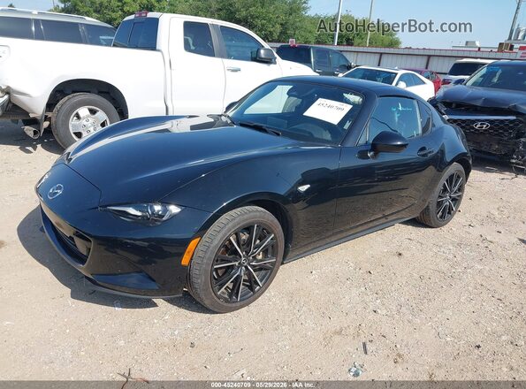 JM1NDAM72S0653116 2025 MAZDA MX-5 MIATA RF Black Przód lewy