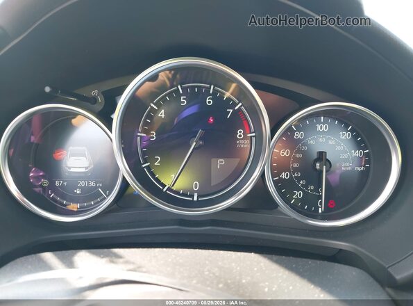JM1NDAM72S0653116 2025 MAZDA MX-5 MIATA RF Black Widok tylnych siedzeń