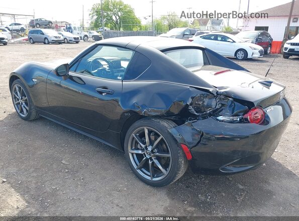 JM1NDAM73H0106655 2017 MAZDA MX-5 MIATA RF Black Tył lewy